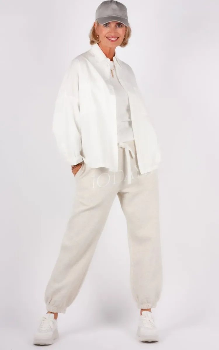 10-days-25-010-9900-beige 10 Days 10DAYS jogger 25-010-9900 beige