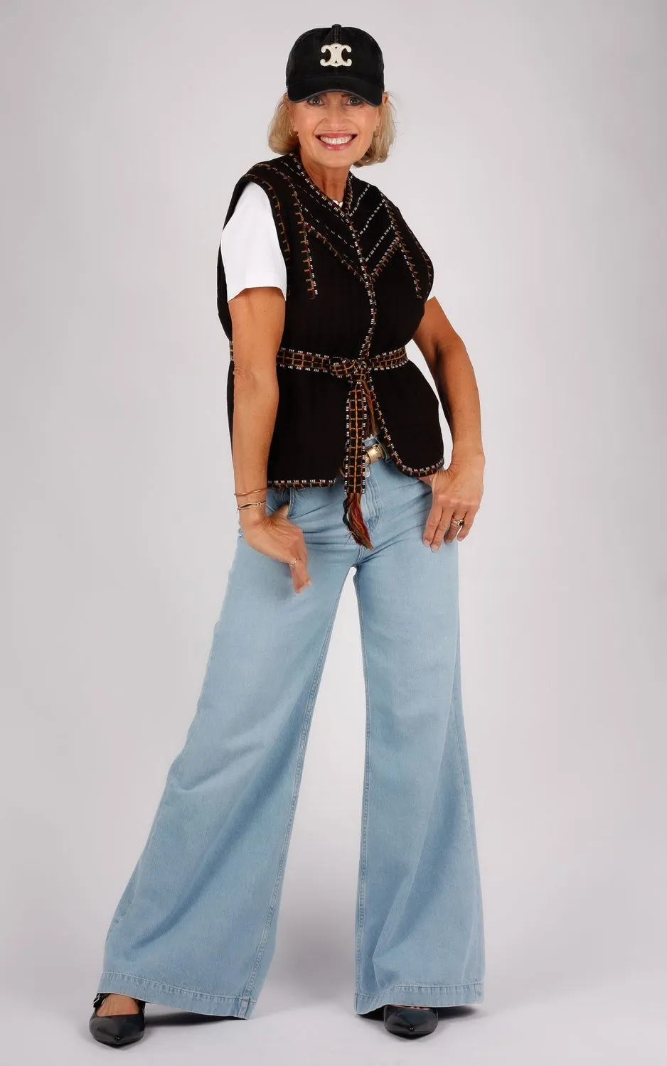 bash-clevie-zwart ba&sh Bash gilet zwart