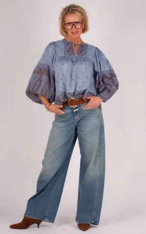 Closed Closed barrel jeans Tori-X C21121-18Q-4E Mid blue