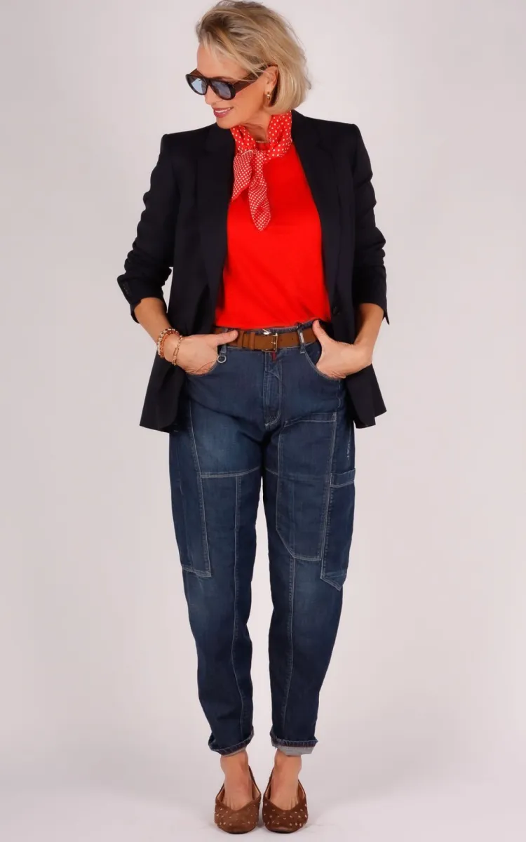 high-s902030-jeans High HIGH jeans Rosebud S902030 blauw