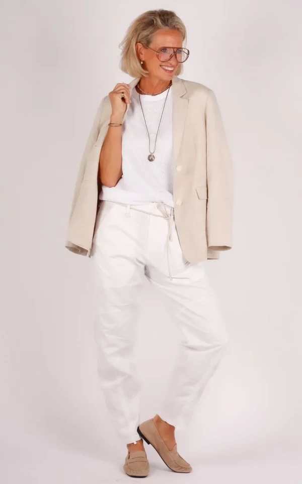 High HIGH broek S902056 wit