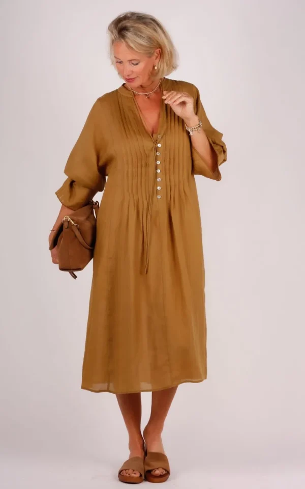 Milla Milla jurk 1113156 khaki