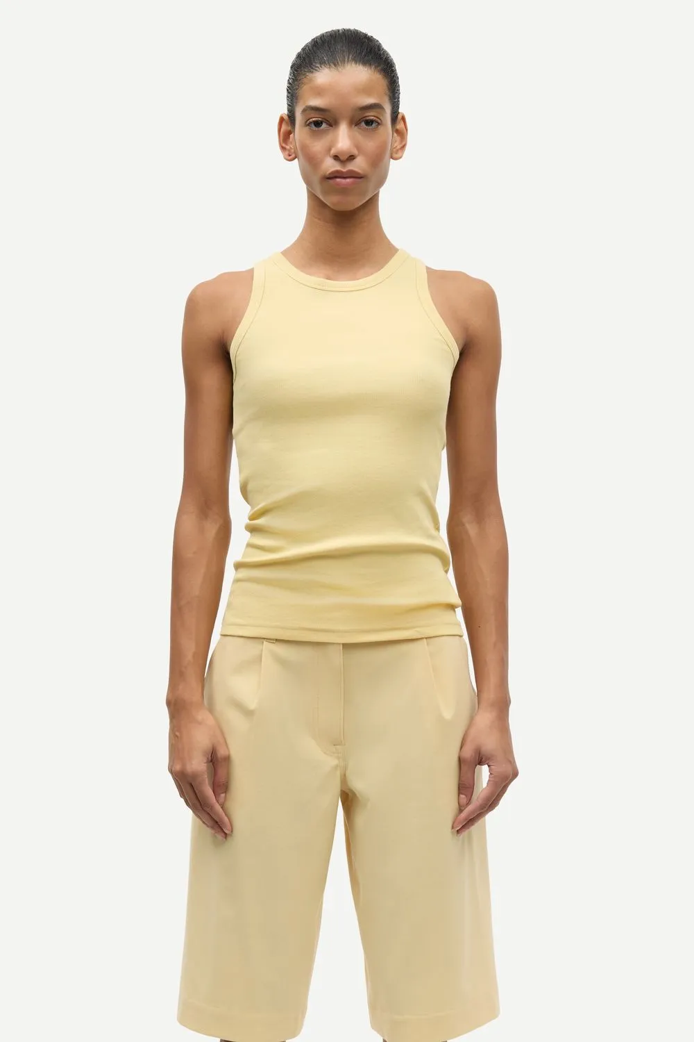 samsoe-samsoe-f00001111-geel-4 Samsoe samsoe Samsøe Samsøe Alexo tank top