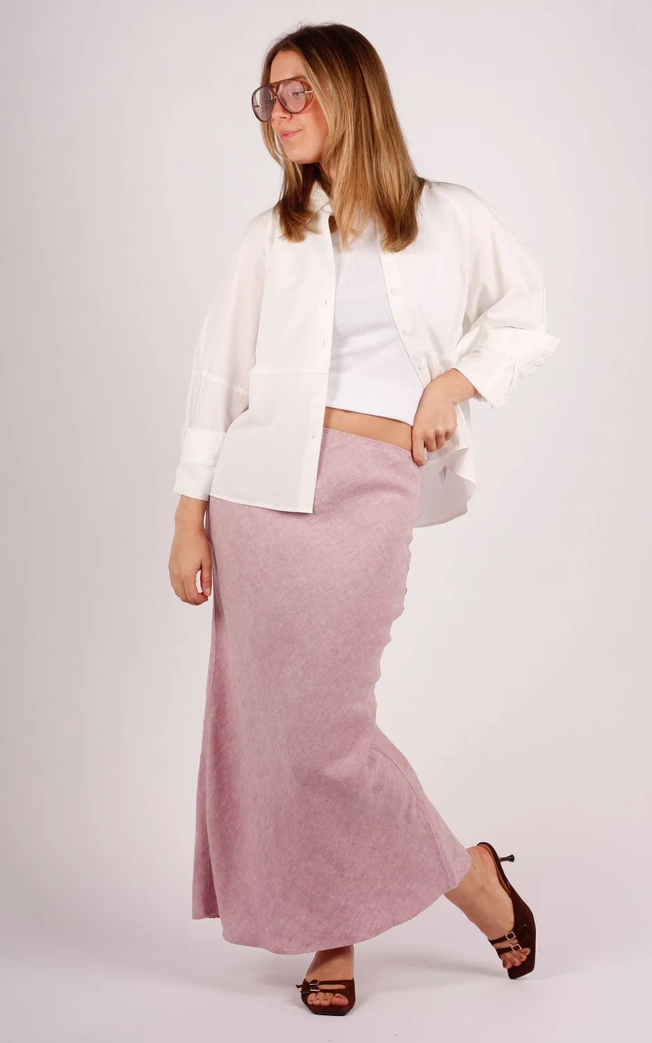 samsoe-samsoe-f24200182-orchid-haze-mel-4 Samsoe samsoe Samsøe Samsøe Saagneta skirt