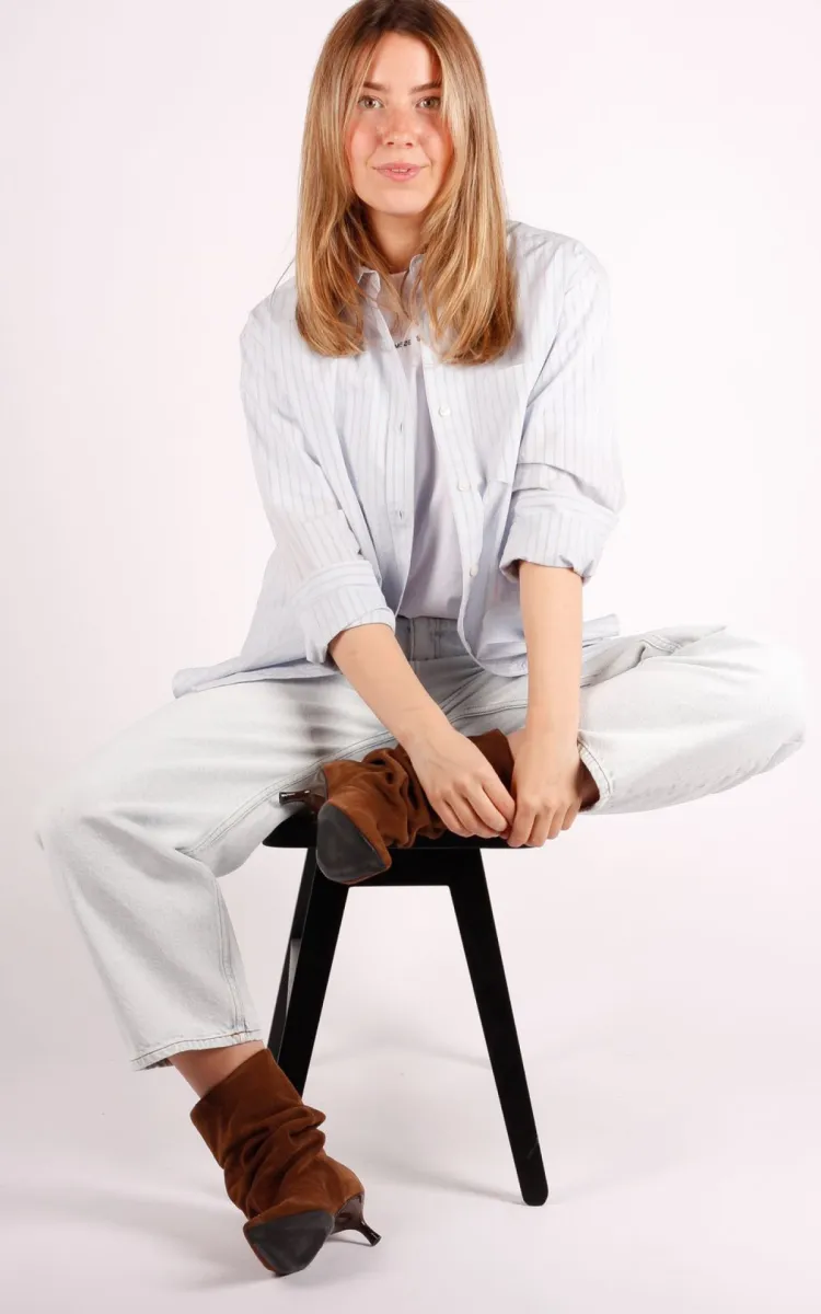 samsoe-samsoe-f25400059-blauw-streep Samsoe samsoe Samsøe Samsøe blouse Salova