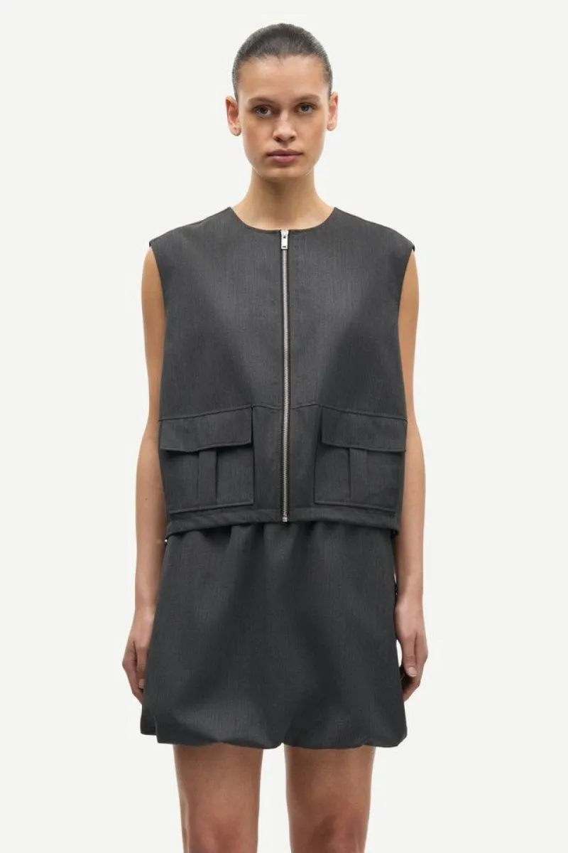 samsoe-samsoe-f25400072-grijs Samsoe samsoe Samsøe Samsøe Sakelly vest
