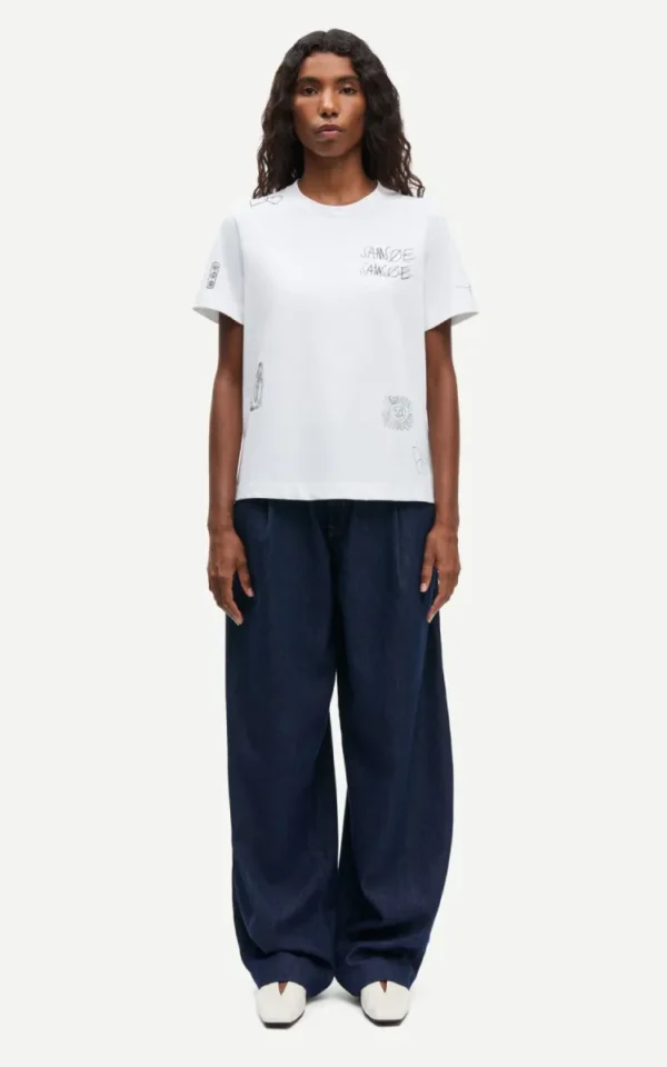 Samsoe samsoe Samsø​e Samsø​e Saharper pleat jeans