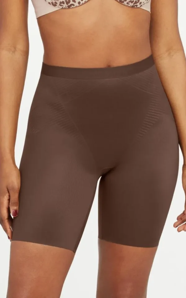Spanx Spanx mid thigh short bruin