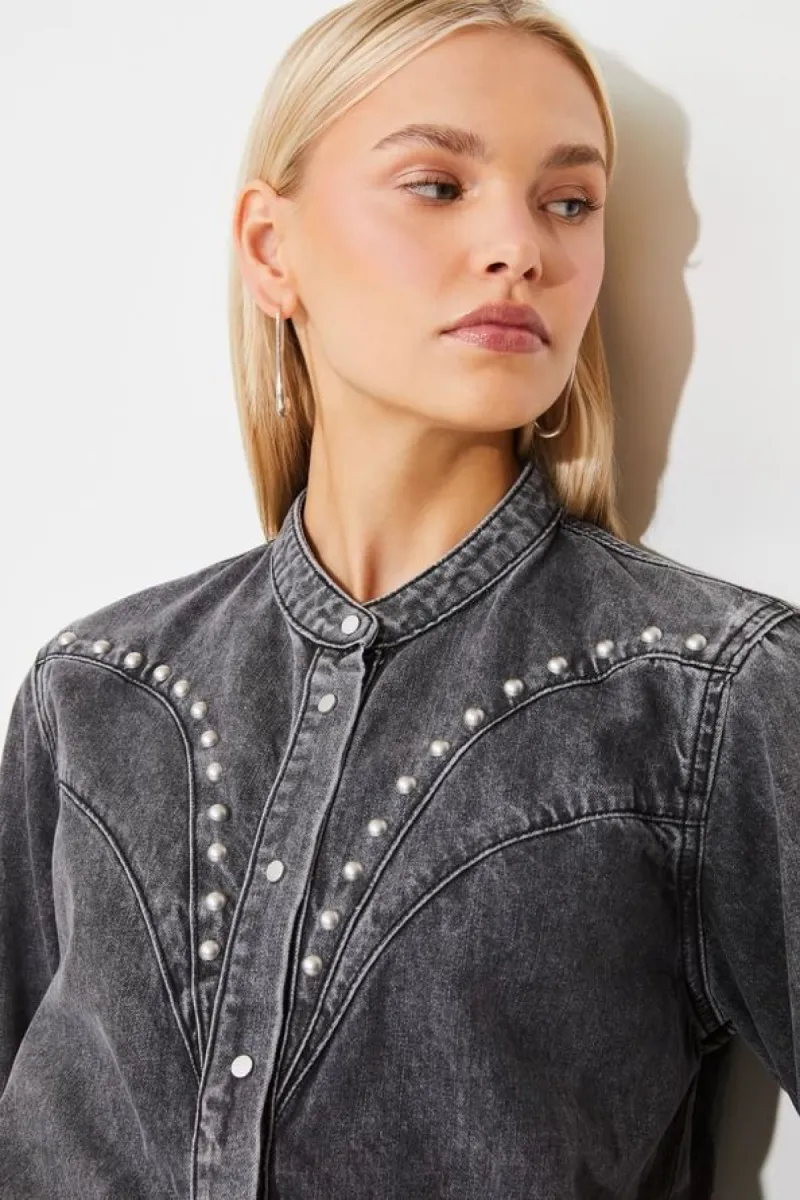 suncoo-lamber-grijs Suncoo Suncoo blouse Lamber