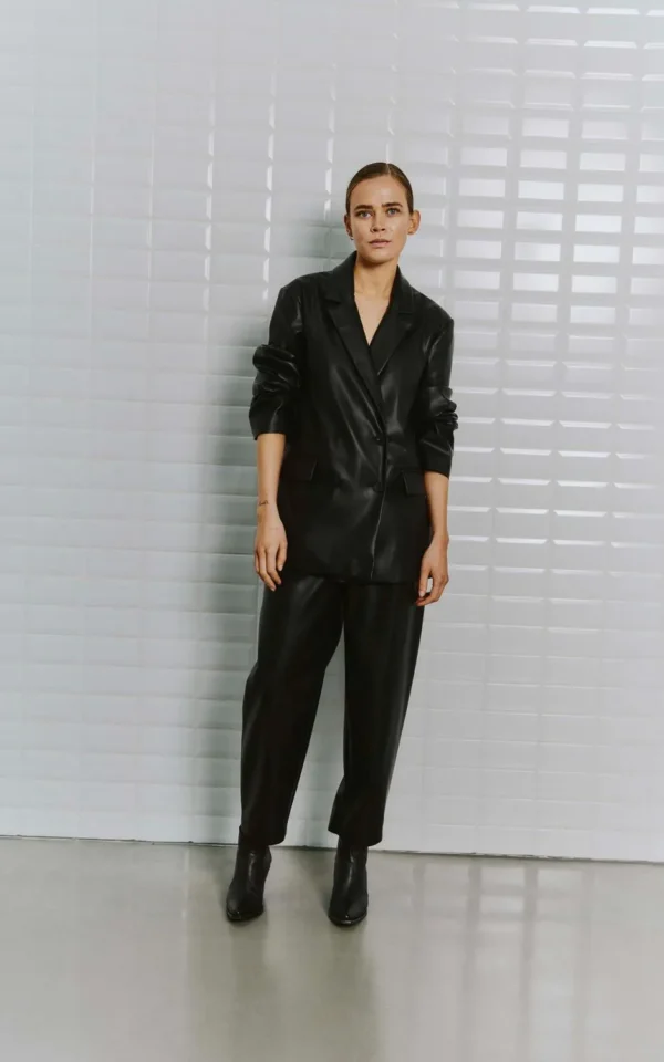 Withblack With Black vegan leren broek Bjork
