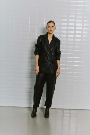 Withblack With Black vegan leren broek Bjork