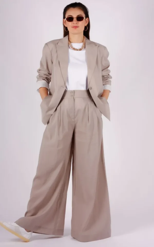 Withblack With Black tailored wide pant Marleen