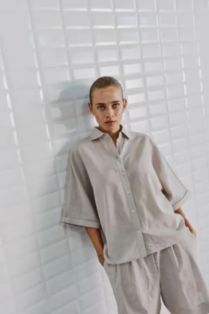 Withblack With Black batsleeve shirt Bianca