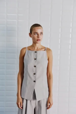 Withblack With Black Maritsa waistcoat