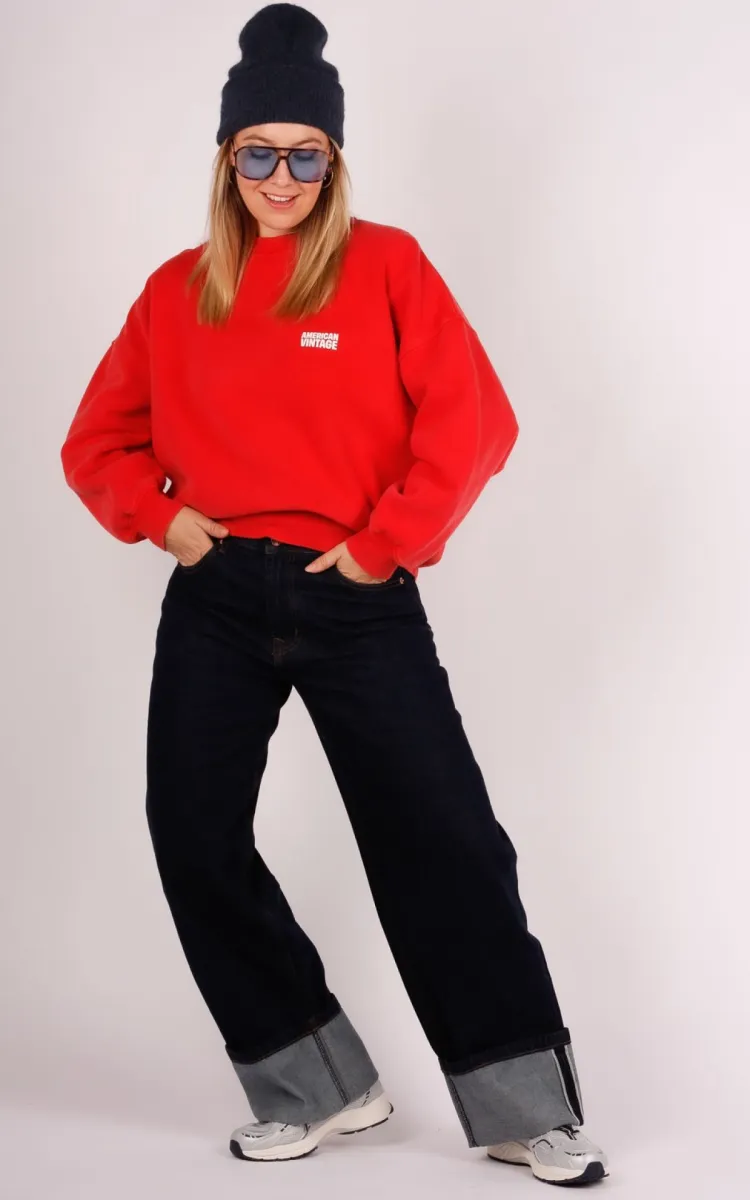 withblack-hazel-dark-denim Withblack With Black turn-up jeans Hazel