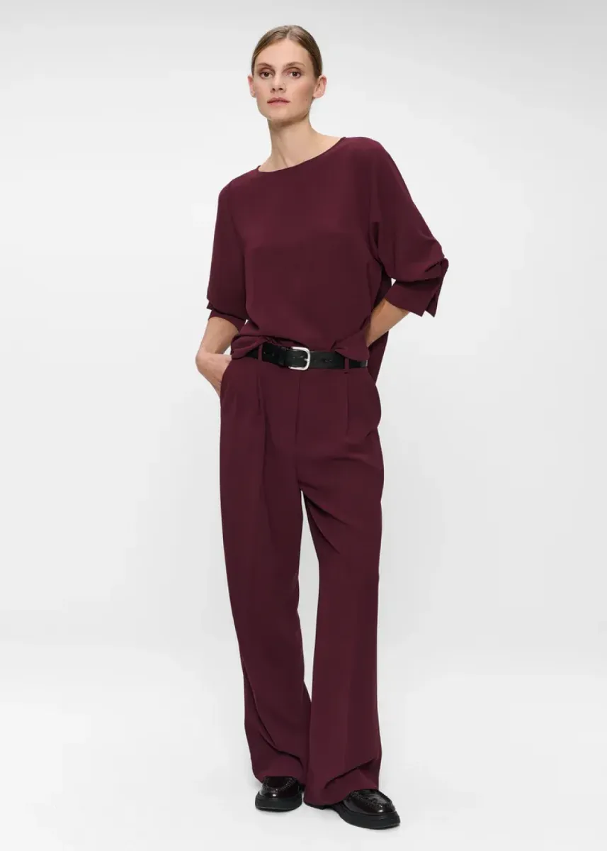 zenggi-kayne-crepe-rood Zenggi Zenggi pants Kayne crepe rood