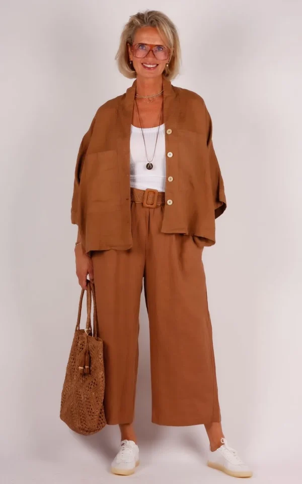 MySayang Mysayang broek cognac